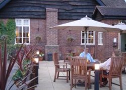 Outside dining in style at the Helsby Arms